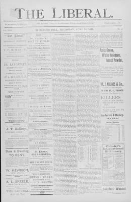 The Liberal, 13 Jun 1895