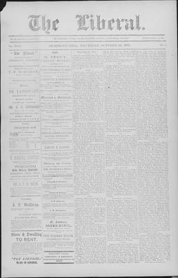 The Liberal, 24 Oct 1895