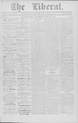 The Liberal, 5 Mar 1896