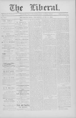 The Liberal, 11 Jun 1896