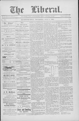 The Liberal, 2 Jul 1896