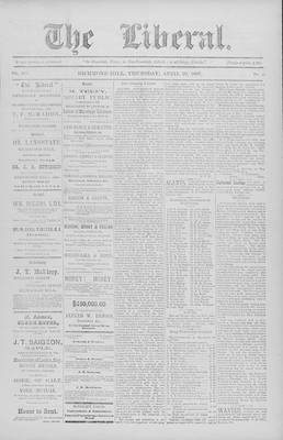 The Liberal, 29 Apr 1897