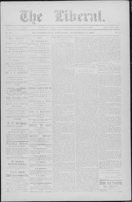 The Liberal, 18 Nov 1897