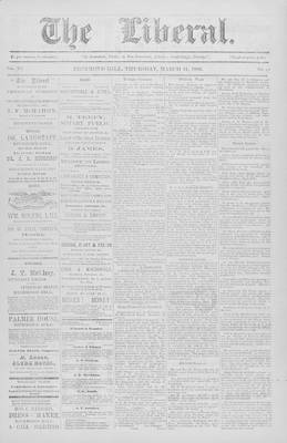 The Liberal, 31 Mar 1898