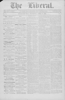 The Liberal, 21 Apr 1898