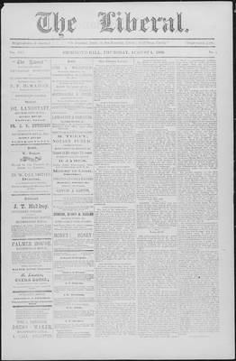 The Liberal, 4 Aug 1898