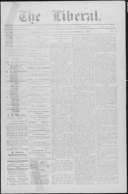 The Liberal, 3 Nov 1898