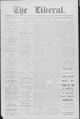 The Liberal, 15 Jun 1899