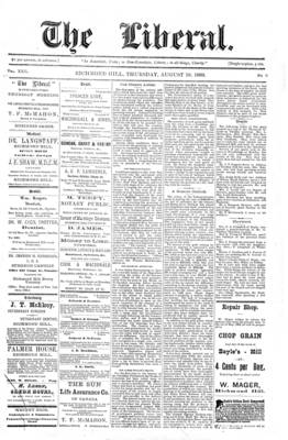 The Liberal, 10 Aug 1899