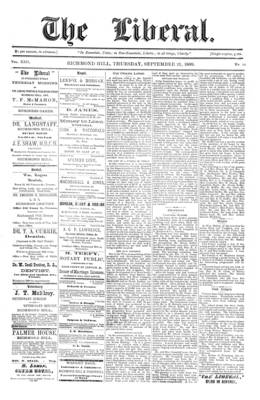 The Liberal, 21 Sep 1899