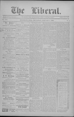 The Liberal, 4 Jan 1900