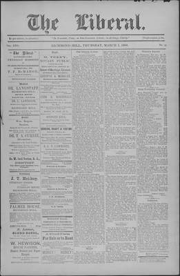 The Liberal, 1 Mar 1900