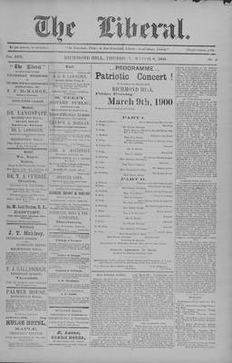 The Liberal, 8 Mar 1900