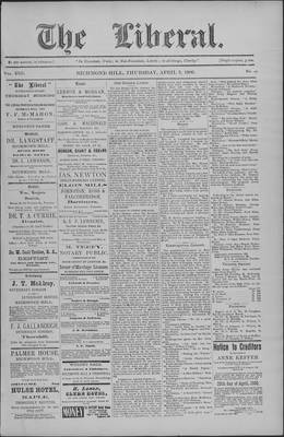 The Liberal, 5 Apr 1900