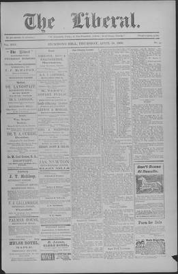 The Liberal, 26 Apr 1900