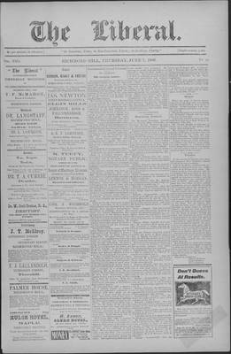 The Liberal, 7 Jun 1900