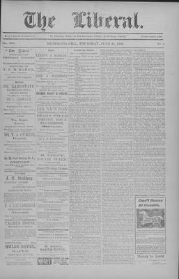 The Liberal, 21 Jun 1900