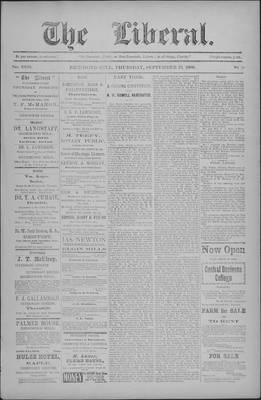 The Liberal, 13 Sep 1900