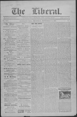 The Liberal, 20 Sep 1900