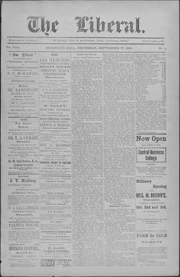 The Liberal, 27 Sep 1900