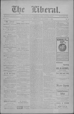 The Liberal, 4 Oct 1900