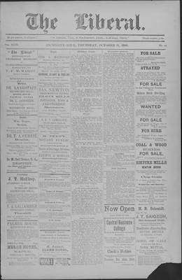 The Liberal, 11 Oct 1900