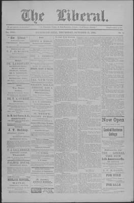 The Liberal, 25 Oct 1900