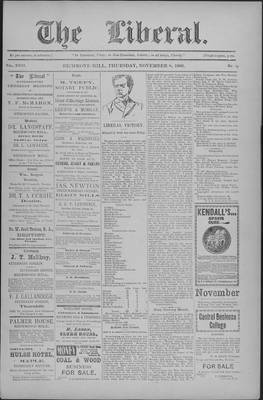 The Liberal, 8 Nov 1900