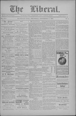 The Liberal, 15 Nov 1900