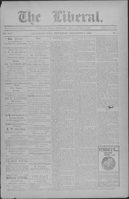 The Liberal, 6 Dec 1900