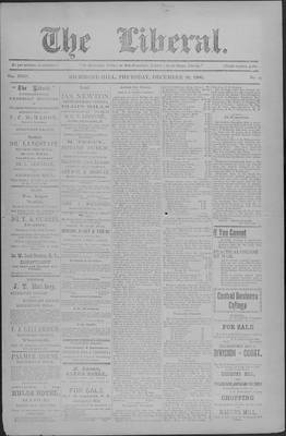 The Liberal, 20 Dec 1900