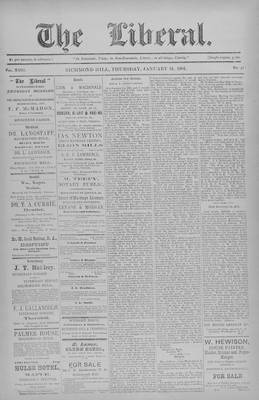 The Liberal, 31 Jan 1901