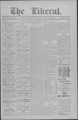 The Liberal, 11 Apr 1901