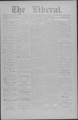 The Liberal, 18 Apr 1901