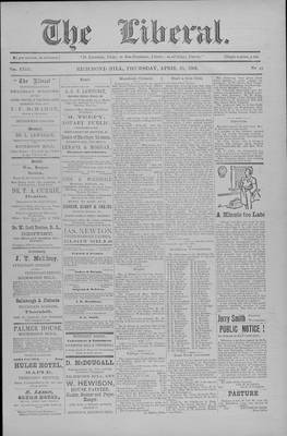 The Liberal, 25 Apr 1901