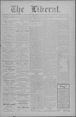 The Liberal, 27 Jun 1901