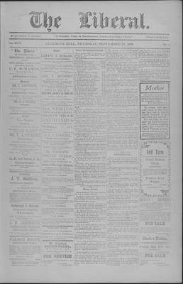 The Liberal, 12 Sep 1901