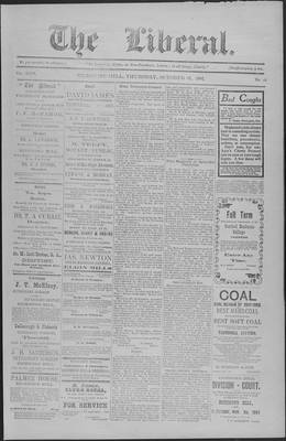 The Liberal, 31 Oct 1901