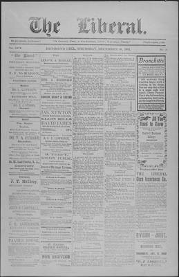 The Liberal, 26 Dec 1901