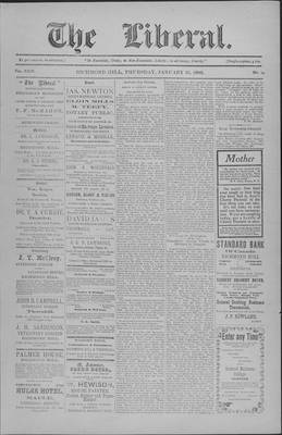 The Liberal, 16 Jan 1902