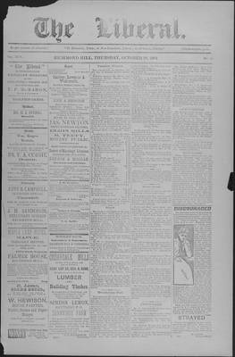 The Liberal, 23 Oct 1902