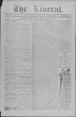 The Liberal, 6 Nov 1902