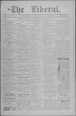 The Liberal, 15 Jan 1903