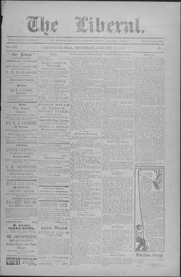 The Liberal, 22 Jan 1903