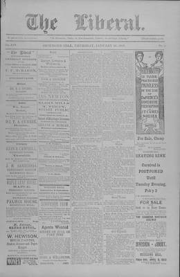 The Liberal, 29 Jan 1903