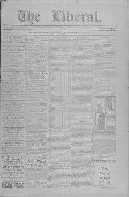 The Liberal, 12 Feb 1903