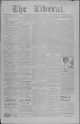 The Liberal, 26 Feb 1903