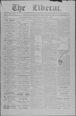 The Liberal, 19 Mar 1903