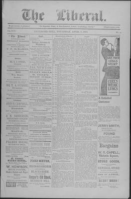 The Liberal, 2 Apr 1903