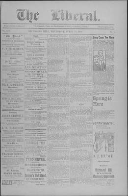 The Liberal, 23 Apr 1903